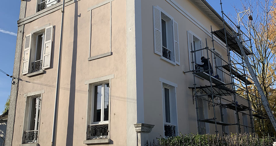 Ravalement et peinture à Brou-sur-Chantereine - MR FABULET en Seine-et-Marne et en Ile de France